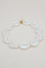 Shell Scrunchie Bracelet