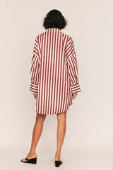 Tie Waist Shirt Dress