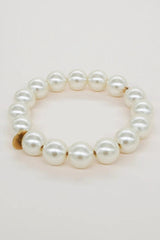 Round Pearly Scrunchie, Small
