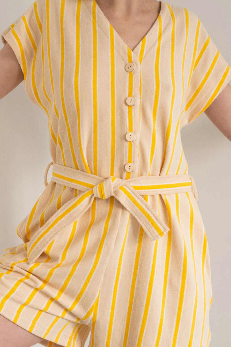 Striped Jumpsuit