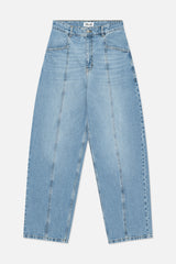 Washed Light Blue Jeans 02