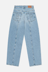 Washed Light Blue Jeans 02