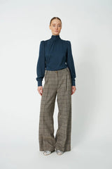 Oversized Low-Waist Suiting Pant