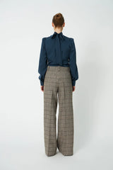 Oversized Low-Waist Suiting Pant