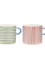 Stripe Affair Tea Mug Set of 2