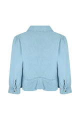 Tate Blouse in Summer Sky