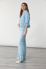Tate Blouse in Summer Sky