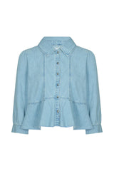 Tate Blouse in Summer Sky