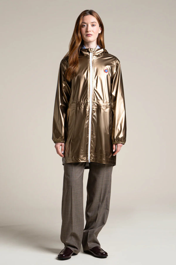 Versailles Raincoat in Gold