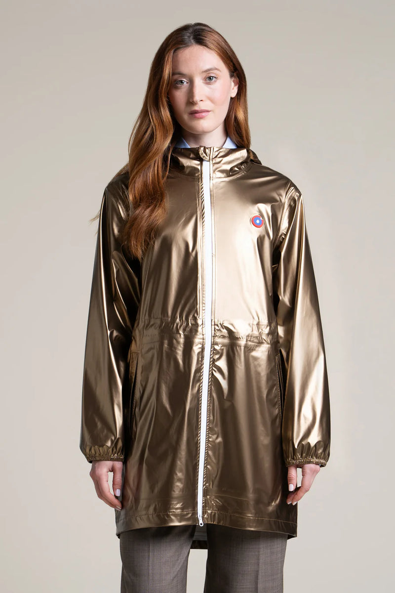 Versailles Raincoat in Gold