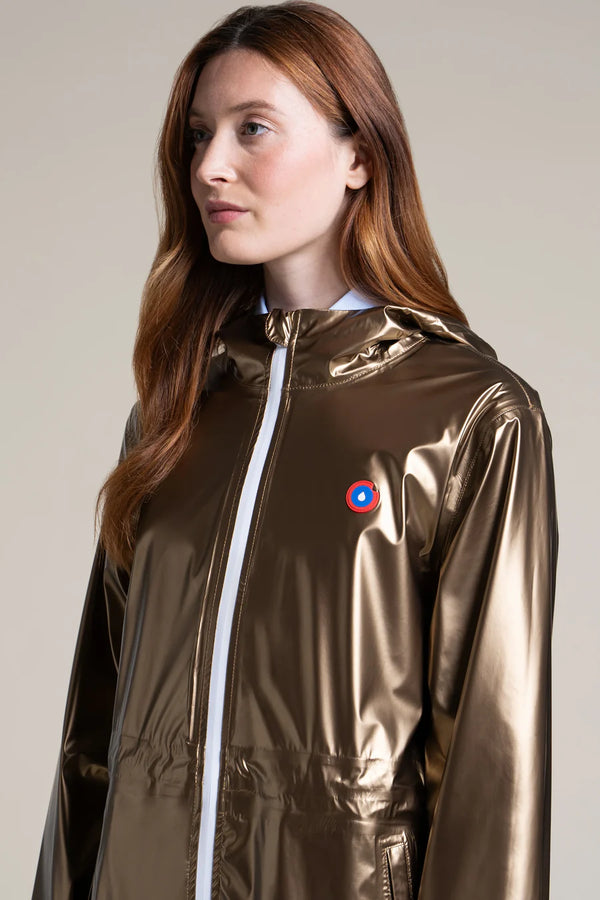 Versailles Raincoat in Gold