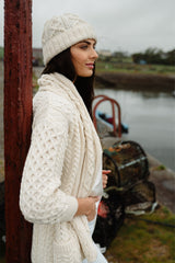 Aran Knit Scarf For Her(MULTIPLE COLOUR-WAYS)
