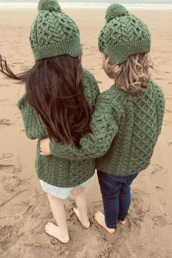 Minis Aran Knit Jumper (TWO COLOUR-WAYS)